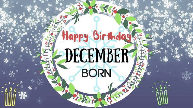 December Birthdays