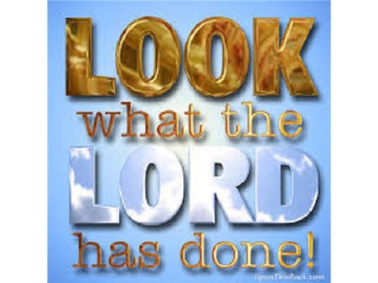 THE LORD HAS DONE THESE!