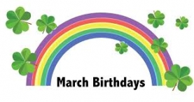 March Birthdays