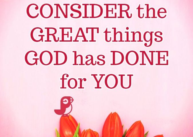 The Lord Has Done These