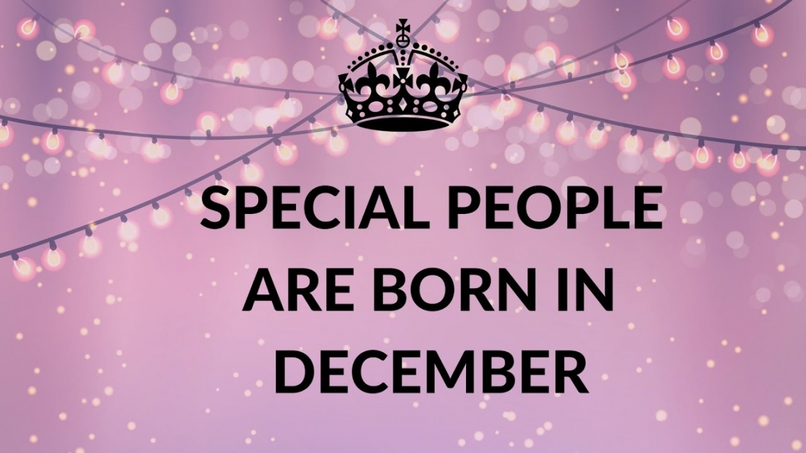 December Birthdays
