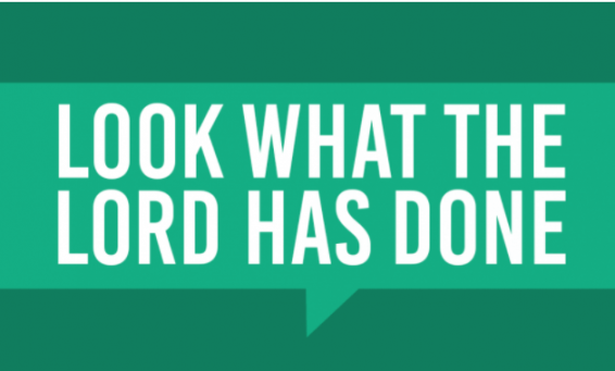 See What The LORD Has Done